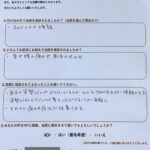 自分の姿勢が、どうなっているのか理解できた