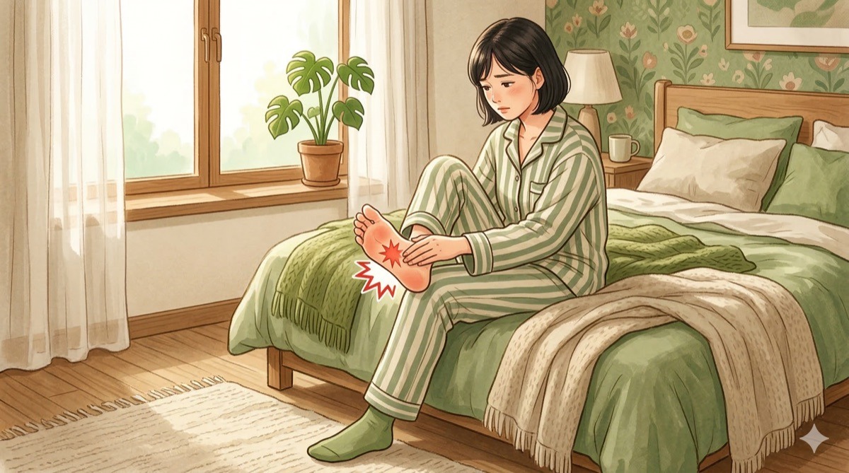 足底筋膜炎の症状解説画像