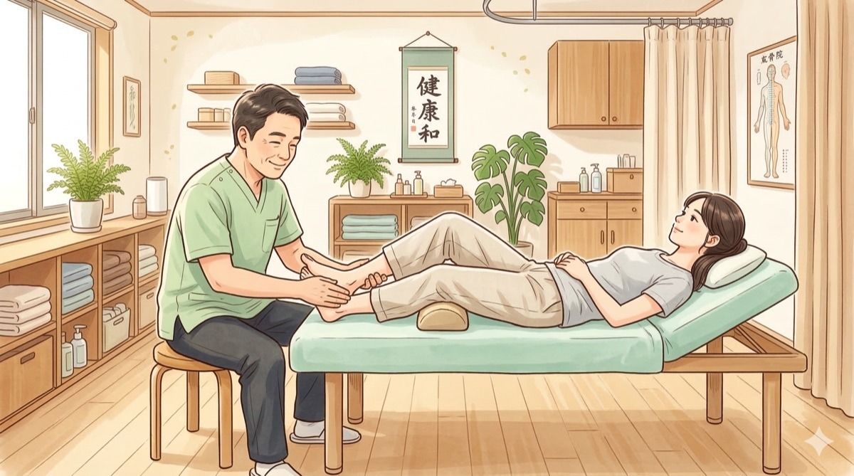 足底筋膜炎 当院の治療アプローチ画像