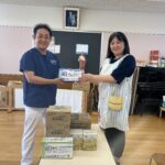 【CSR活動報告】　母校の新津カトリック幼稚園へ熱中症対策飲料を寄贈しました